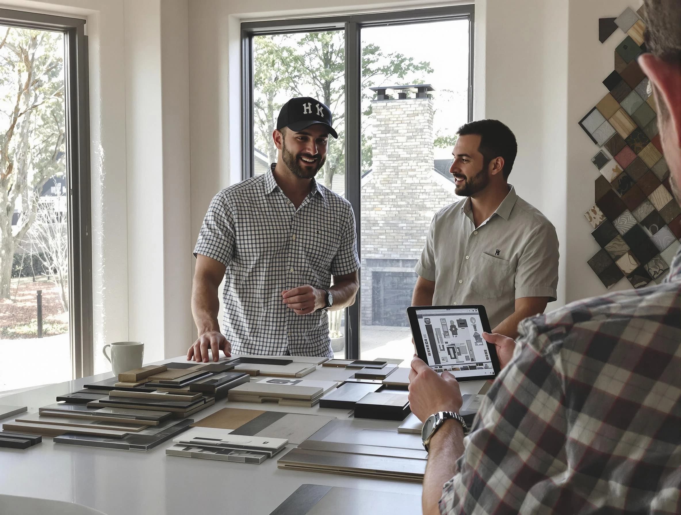 Canton Chimney Sweep remodeling a chimney and fireplace in Canton, MA