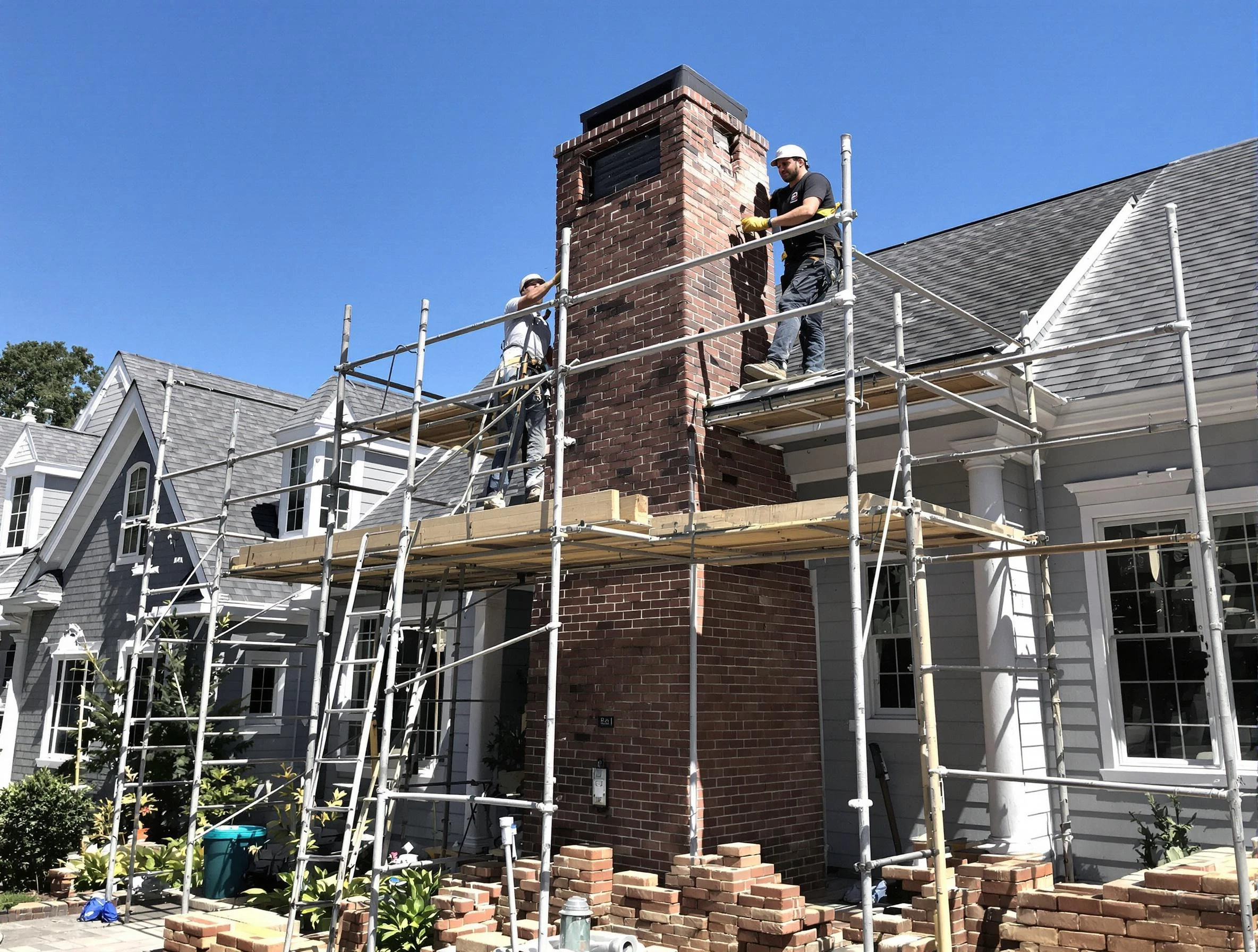 Chimney Rebuilding in Canton